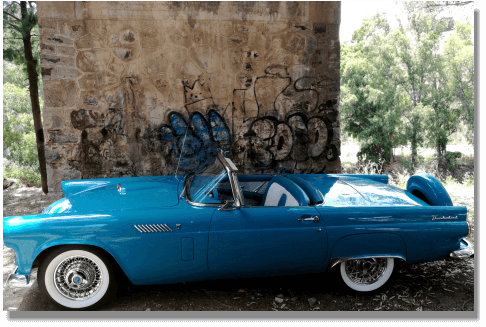 Alquiler coche clasico Andalucia
