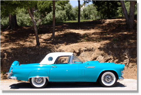 1956 Ford Thunderbird para alquiler en Benalmadena, Marbella