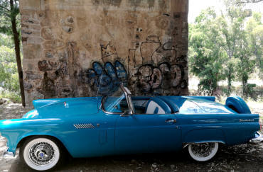 Coche clasico para alquilar