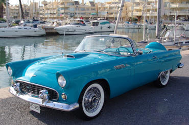 automovil clásico para alquiler en  Marbella