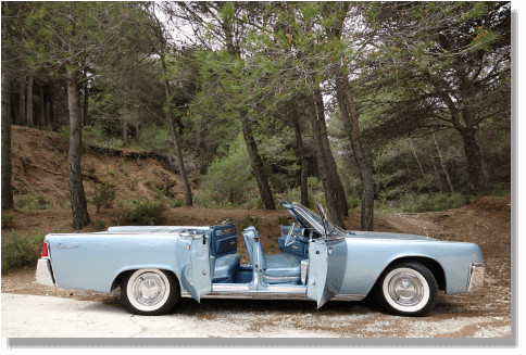 Automovil historico para alquilar en Fuengirola, Mijas