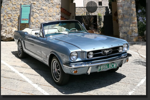 1965 Ford Mustang Marbella, Puerto Banus, Monda