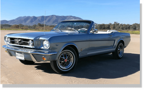 Mustang para videos musicales y fotografia, Torremolinos, Fuengirola, Benalmadena, Nerja, Velez Malaga