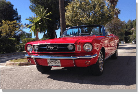 1966 Ford Mustang descapotable para alquilar en Marbella, Benalmadena