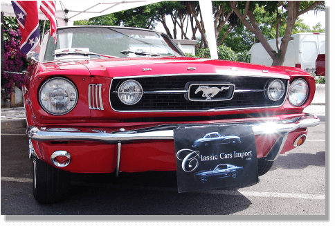 Ford Mustang descapotable para videos, fotos, y bodas en andalucia