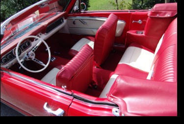 1966 Mustang interior