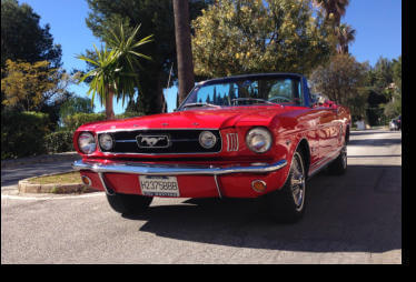 1966 Ford Mustang descapotable para alquilar en Marbella, Benalmadena