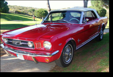 Ford Mustang en Cabopino golf