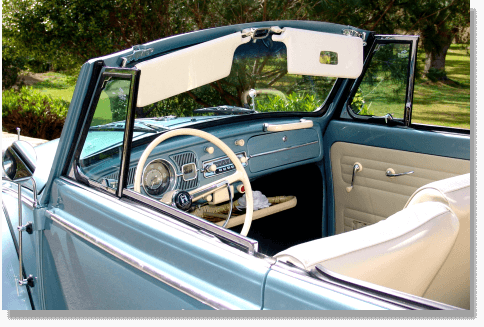 66 Beetle interior