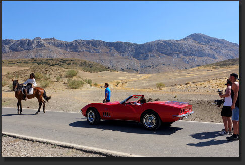 Corvette clasico para alquilar
