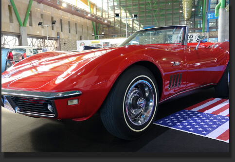 1968 Corvette, coche clasico deportivo americano