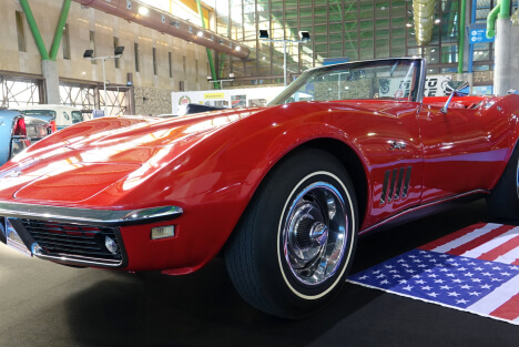 1968 Corvette, coche clasico deportivo americano