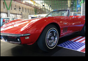 1968 Corvette disponible para todo tipo de fotos y videos