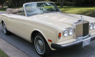 1977 Rolls Royce Corniche convertible