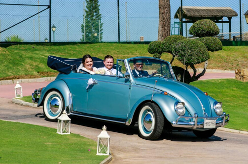 1966 escarabajo para bodas San Pedro de Alcantara, Algeciras, Velez Malaga, Torredelmar
