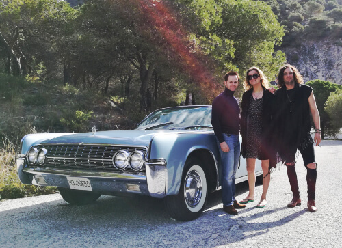 1962 Lincoln Continental para alquiler de videos musicales