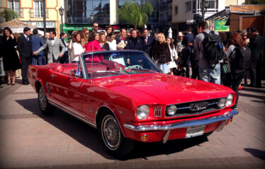 Coche boda clasico Mijas, Fuengirola