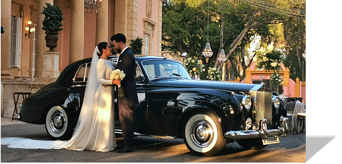 Alquiler de coche clásico de lujo para bodas en la Costa del Sol