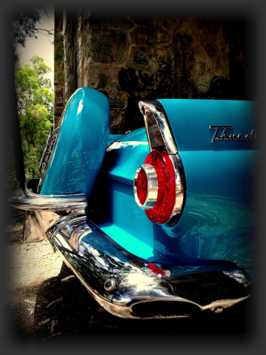 1956 Ford Thunderbird para alquilar Marbella, Benalmadena, Malaga