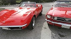 Mustang & Corvette juntos