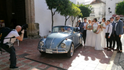 1966 Volkswagen Beetle, escarabajo for wedding in Marbella, Puerto Banus, Mijas